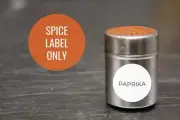 Set of Spice Jar Labels - Contemporary Minimalist Pantry Stickers for Kitchen Or