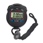 1x Digital Sports Running Counter Stopwatch Timer Waterproof Alarm Stop Watch