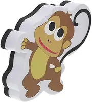 DOITOOL Magnetic Dry Erase Erasers Cute Monkey Design for Home Office Portable Chalkboard Cleaners Engaging Animal Shaped Wipers for Classroom and Learning Activities