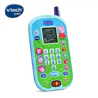 在飛比找蝦皮購物優惠-【DJ媽咪】Vtech 粉紅豬小妹-智慧學習互動小手機 兒童