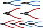 Gedore Straight and 90 Degree Angled Tips Circlip Pliers 8-Pieces Set