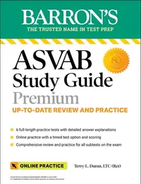 在飛比找誠品線上優惠-ASVAB Study Guide Premium: 6 P