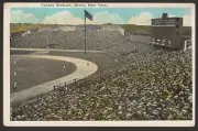 Old New York Yankees Yankee Stadium Postcard - Bronx Added to Title Variation