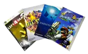 Resealable Protective Plastic Sleeves for Gaming Manuals PS2 Xbox Gamecube Wii