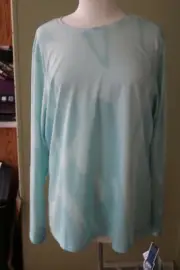 Cabela's GlideWear Crew Neck L/S - 2 Light Green Camo Size XL Ret $59 RARE !