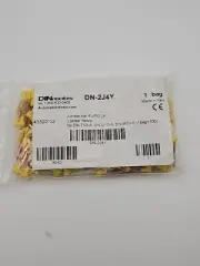 Automation Direct DN-2J4Y Terminal Block Jumper 2P Yellow 100pc Per Bag