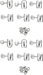 Binxind 12R Vintage Style Electric Guitar String Tuning Pegs Tuners Machine Heads for Strat for
