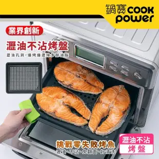 【CookPower 鍋寶】福利品 全不鏽鋼數位氣炸烤箱22L(AF-2205SS)