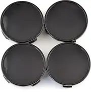 RhinoTuning Set of 4 hub Centre caps Outer Diameter 62mm, Clip Diameter 55.5mm for 2004-2015 Corolla 2004-2007 RAV4 Black Wheel Center Cap