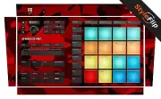 NI Maschine Mikro MK3 Skins | Red Camo | Protective Decal | StyleFlip Skins