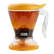 - Brewmaster Tea Infuser | Large Tea Strainer with Fine Mesh, Bottom Dispensi...