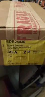 Square D EDB24030 2 Pole Circuit Breaker – SuperBreakers￼superbreakers.com