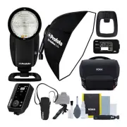 Profoto A10 On Camera Flash Light for Sony with Wireless Transmitter Bundle