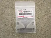 96 - 97 TOYOTA LAND CRUISER FJ80 FZJ80 SUN VISOR HOLDER CLIP QTY 2 OEM NEW (for: Toyota)