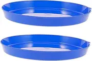 SOPOTUTU 2pcs Bubble Storage Trays for Outdoor Play Fun Bubble Wands Holder Design for Activities Enhances Family Bonding and