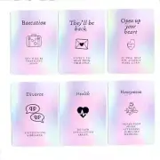Love Oracle Cards,Tarot Cards for Beginners Twin Flame Tarot Cards,Oracle Cards