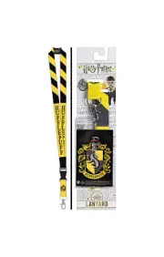 ATA Boy Harry Potter Hufflepuff Crest Lanyard Badge Holder