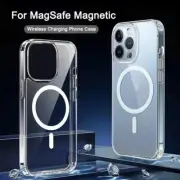 For iPhone 16 15 Plus 14 13 12 11 Pro Max Magsafe Case Magnetic Case Shockproof