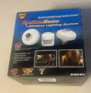 Heath Zenith Remote Home Wireless Lighting System RH-6026-WH-A Motion Activated
