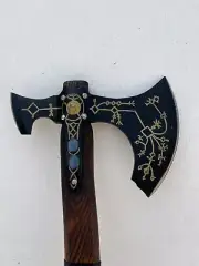 Kratos Axe,God of War Carbon Steel Viking Axe,Handmade Forged Viking Axe