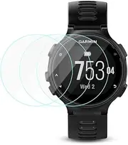 Screen Protector Compatible for Garmin Forerunner 735XT, KOMET Tempered Glass Protective Films Touch Screen Cover (3 Packs)
