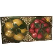 Vintage Lightfoot Soapmakers New York Lemon and Strawberry Soap Set No 340 USA