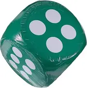 BCOATH Large Foam Dice Jumbo Dice for Classroom Games Family Gatherings Parties Soft Lightweight Easy to Handle for Teaching Fun Activities