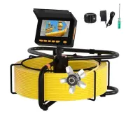 Sewer Camera 100FT, 8500mAH 16GB JQKJCAM Drain Pipe Sewer Line Inspection Camera