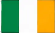 150x90cm Ireland Flag Irish Heavy Duty Both Side Brass Gramments Outdoor Banner