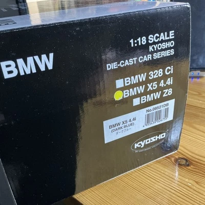 Kyosho BMW X5 4.4i 1:18 Dark Blue Box Only