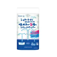 在飛比找PChome24h購物優惠-日本大王elleair 溫水洗淨便座專用衛生紙_無味(12捲