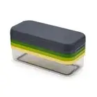 4pc Joseph Joseph Multi-Prep Compact Grater & Slicer 22x15cm Vegetable Cutter