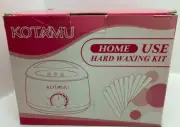 Kotamu Home Use Hard Waxing Kit Warmer Wax Beans Applicators Can Free Ship a