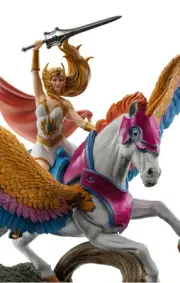 Statue She-ra and Swift Wind Deluxe - Masters of the Universe - Art Scale 1/10 -