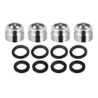 Faucet Adapter 4pcs M19x7.5mm Female to M22x4.5mm Male Brass Tap Aerator