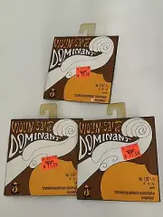 Thomastik Dominant 132 1/4 Medium Violin e2 String Pack Of 3
