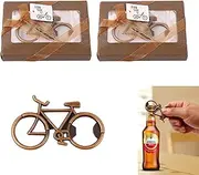 Vagocom 2Pack Bike Bottle Opener With Gift Box, Novelty Beer Opener, Cycling Gifts for Men and Cyclists