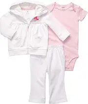 [Carter's] Baby Girl's 3-Piece Cardigan Set