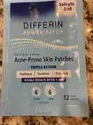 Differin Power Patch Ultra Thin Acne Skin Patches Triple Action Large Lot Read!