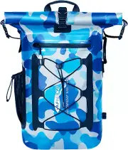 AFISHTOUR Heavy Duty Waterproof Dry Bag Backpack - 35L Roll-Top Floating Dry ...