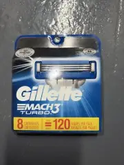 Gillette Mach 3 Razor Blades - 8 Cartridges
