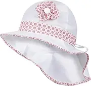 [Smarilla] Peaked Cap Baby Hat Girls with Neck Protection Summer Baby