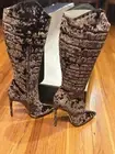 Isaiah Kahj - Puff Yahn Texan Women’s Boots Sz 38 Chocolate (Brand New) - Italy