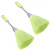 2 Pcs Keyboard Cleaning Duster Handheld Portable Brush for Computer