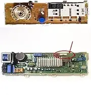 Compatible for LG Washing Machine Board Control Board EBR805788 WD-TH2410D WD-TH2411DN WD-TH2412DG Computer Board (Color : One Set)