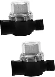 GRADENEVE Rv Water Pump Strainer Filter Mesh Screen Lightweight Compact Design for Superior Filtration Performance Essential for Prolonged Pump Life