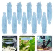 10pcs Fish Tank Floating Fish Breeding Mop Woolen Yarn Fish Spawning Mops