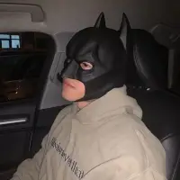 在飛比找蝦皮購物優惠-潮流 新款蝙蝠俠面具頭套面罩batman帥氣成人直播道具兒童