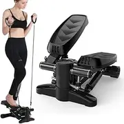 Mini Home Stepper, Indoor Stepper Fitness Equipment, Portable Mute Stepper, Indoor Swing Exercise, Mini Multifunctional