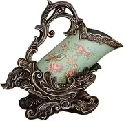 Flower Vase Wine Bottle Shelves European Style Furnishings Living Room Wine Cabinet Decorations Decorative Rustic Wine Rack Ornaments Geometric Home Decor